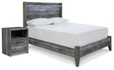 Hoover Furniture Outlet - Ashley Furniture - Baystorm Full Panel Bed and Nightstand - Full Panel Bed and Nightstand - B221B76