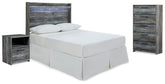 Hoover Furniture Outlet - Ashley Furniture - Baystorm Full Panel Headboard, Chest and Nightstand - Full Panel Headboard, Chest and Nightstand - B221B60