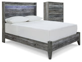 Hoover Furniture Outlet - Ashley Furniture - Baystorm Full Panel Bed and Chest - Full Panel Bed and Chest - B221B50