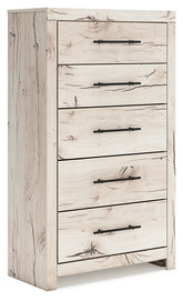 Hoover Furniture Outlet - Ashley Furniture - Lawroy Chest of Drawers - Five Drawer Chest - B2310-46