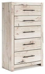 Hoover Furniture Outlet - Ashley Furniture - Lawroy Chest of Drawers - Five Drawer Chest - B2310-46