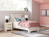 Hoover Furniture Outlet - Ashley Furniture - Lawroy Twin Panel Bed - Twin Panel Bed - B2310B15