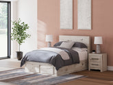 Hoover Furniture Outlet - Ashley Furniture - Lawroy Full Panel Storage Bed - Full Panel Storage Bed - B2310B24