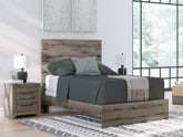 Hoover Furniture Outlet - Ashley Furniture - Graystorm Full Panel Bed - Full Panel Bed - PCB2405B13
