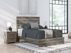 Hoover Furniture Outlet - Ashley Furniture - Graystorm Queen Panel Bed - Queen Panel Bed - PCB2405B2