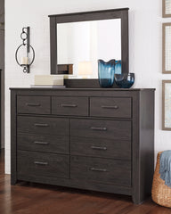 Hoover Furniture Outlet - Ashley Furniture - Brinxton Dresser and Mirror - Dresser and Mirror - B249B1