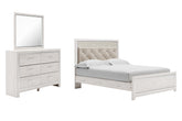 Hoover Furniture Outlet - Ashley Furniture - Altyra Queen Panel Bed, Dresser and Mirror - Queen Panel Bed, Dresser and Mirror - B2640B10
