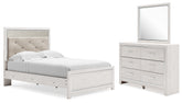 Hoover Furniture Outlet - Ashley Furniture - Altyra Full Panel Bed, Dresser and Mirror - Full Panel Bed, Dresser and Mirror - B2640B9