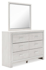 Altyra Full Upholstered Panel Bed, Dresser, Mirror, Chest and Nightstand