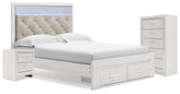 Hoover Furniture Outlet - Ashley Furniture - Altyra Queen Storage Bed, Chest and Nightstand - Queen Storage Bed, Chest and Nightstand - B2640B65