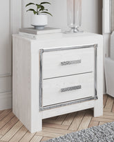 Hoover Furniture Outlet - Ashley Furniture - Altyra Nightstand - Two Drawer Night Stand - B2640-92