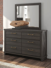 Hoover Furniture Outlet - Ashley Furniture - Vonitta Bay Dresser and Mirror - Dresser and Mirror - PCB2648B1