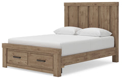 Oliandon Queen Panel Storage Bed
