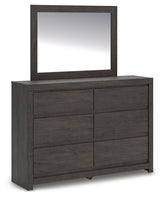 Hoover Furniture Outlet - Ashley Furniture - Fraluna Dresser and Mirror - Dresser and Mirror - PCB3370B1