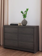 Hoover Furniture Outlet - Ashley Furniture - Fraluna Dresser - Six Drawer Dresser - PCB3370-31