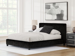 Hoover Furniture Outlet - Ashley Furniture - Zuraleus Queen Upholstered Bed - Queen Upholstered Bed - PCB3380B8