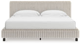 Hoover Furniture Outlet - Ashley Furniture - Zuraleus California King Upholstered Bed - California King Upholstered Bed - PCB3381B14