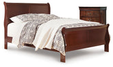 Hoover Furniture Outlet - Ashley Furniture - Alisdair King Sleigh Bed and Chest - King Sleigh Bed and Chest - B376B31
