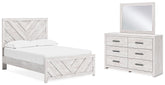 Hoover Furniture Outlet - Ashley Furniture - Cayboni Full Panel Bed, Dresser and Mirror - Full Panel Bed, Dresser and Mirror - B3788B3
