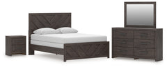 Hoover Furniture Outlet - Ashley Furniture - Prendonea Queen Panel Bed, Dresser, Mirror and Nightstand - Queen Panel Bed, Dresser, Mirror and Nightstand - B3789B10