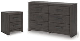 Hoover Furniture Outlet - Ashley Furniture - Prendonea Dresser and Nightstand - Dresser and Nightstand - B3789B15