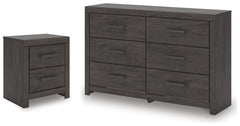 Hoover Furniture Outlet - Ashley Furniture - Prendonea Dresser and Nightstand - Dresser and Nightstand - B3789B15
