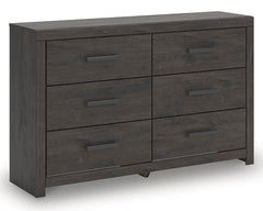 Prendonea King Panel Bed, Dresser and Nightstand