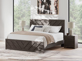 Hoover Furniture Outlet - Ashley Furniture - Prendonea King Panel Bed - King Panel Bed - B3789B8