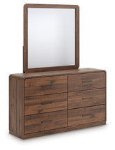 Hoover Furniture Outlet - Ashley Furniture - Fortlorn Dresser and Mirror - Dresser and Mirror - PCB386B1