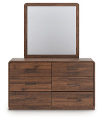 Fortlorn Queen Panel Bed, Dresser and Mirror