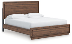 Hoover Furniture Outlet - Ashley Furniture - Fortlorn California King Panel Bed - California King Panel Bed - PCB386B5