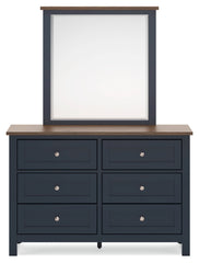 Landocken Queen Panel Bed, Dresser and Mirror