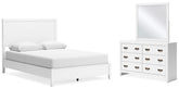 Hoover Furniture Outlet - Ashley Furniture - Binterglen Queen Panel Bed, Dresser and Mirror - Queen Panel Bed, Dresser and Mirror - B427B7