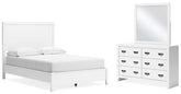 Hoover Furniture Outlet - Ashley Furniture - Binterglen Full Panel Bed, Dresser and Mirror - Full Panel Bed, Dresser and Mirror - B427B5