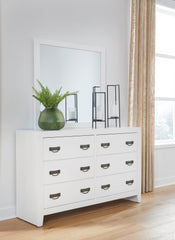 Hoover Furniture Outlet - Ashley Furniture - Binterglen Dresser and Mirror - Dresser and Mirror - B427B1