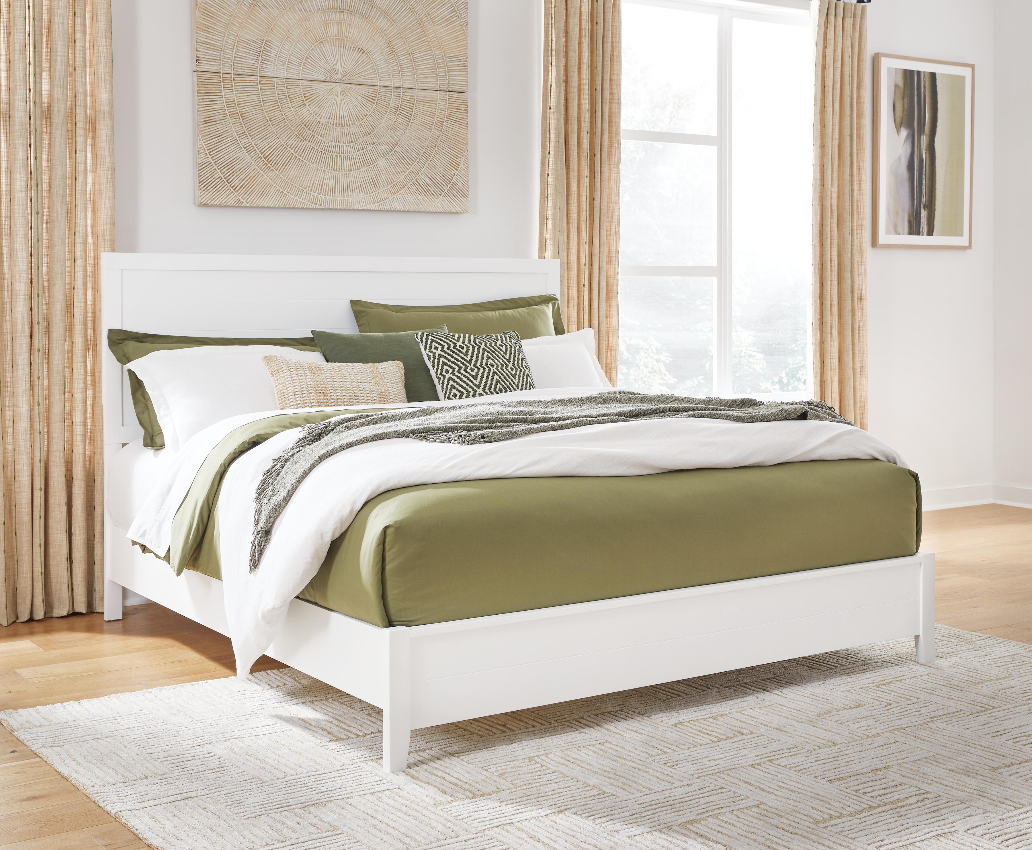 Hoover Furniture Outlet - Ashley Furniture - Binterglen Queen Panel Bed - Queen Panel Bed - B427B6