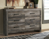 Hoover Furniture Outlet - Ashley Furniture - Wynnlow Dresser - Six Drawer Dresser - B440-31