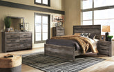 Hoover Furniture Outlet - Ashley Furniture - Wynnlow Queen Panel Bed, Dresser, Mirror, Chest and 2 Nightstands - Queen Panel Bed, Dresser, Mirror, Chest and 2 Nightstands - B440B41
