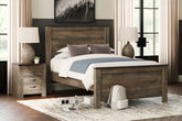 Hoover Furniture Outlet - Ashley Furniture - Trinell Full Panel Bed - Full Panel Bed - B446B3