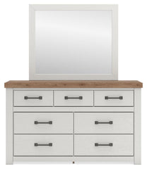 Savonport Queen Panel Bed, Dresser and Mirror