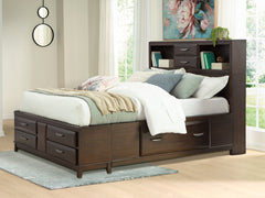 Hoover Furniture Outlet - Ashley Furniture - Vanmore Queen Storage Bed - Queen Storage Bed - B479B2