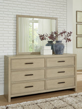 Hoover Furniture Outlet - Ashley Furniture - Calmoro Dresser and Mirror - Dresser and Mirror - B602B1