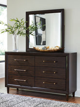 Hoover Furniture Outlet - Ashley Furniture - Dantenton Dresser and Mirror - Dresser and Mirror - B611B1