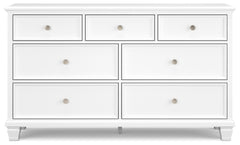 Fortman Full Panel Bed, Dresser and Nightstand