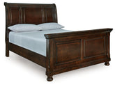 Hoover Furniture Outlet - Ashley Furniture - Porter Queen Sleigh Bed - Queen Sleigh Bed - B697B48
