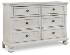 Robbinsdale Twin Sleigh Storage Bed, Dresser and Nightstand