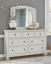 Hoover Furniture Outlet - Ashley Furniture - Robbinsdale Dresser and Mirror - Dresser and Mirror - B742B1