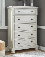 Hoover Furniture Outlet - Ashley Furniture - Robbinsdale Chest of Drawers - Five Drawer Chest - B742-46