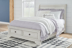 Hoover Furniture Outlet - Ashley Furniture - Robbinsdale Full Sleigh Storage Bed - Full Sleigh Storage Bed - B742B13