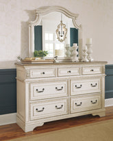 Hoover Furniture Outlet - Ashley Furniture - Realyn Dresser and Mirror - Dresser and Mirror - B743B1